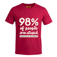 98% Of People Are Stupid