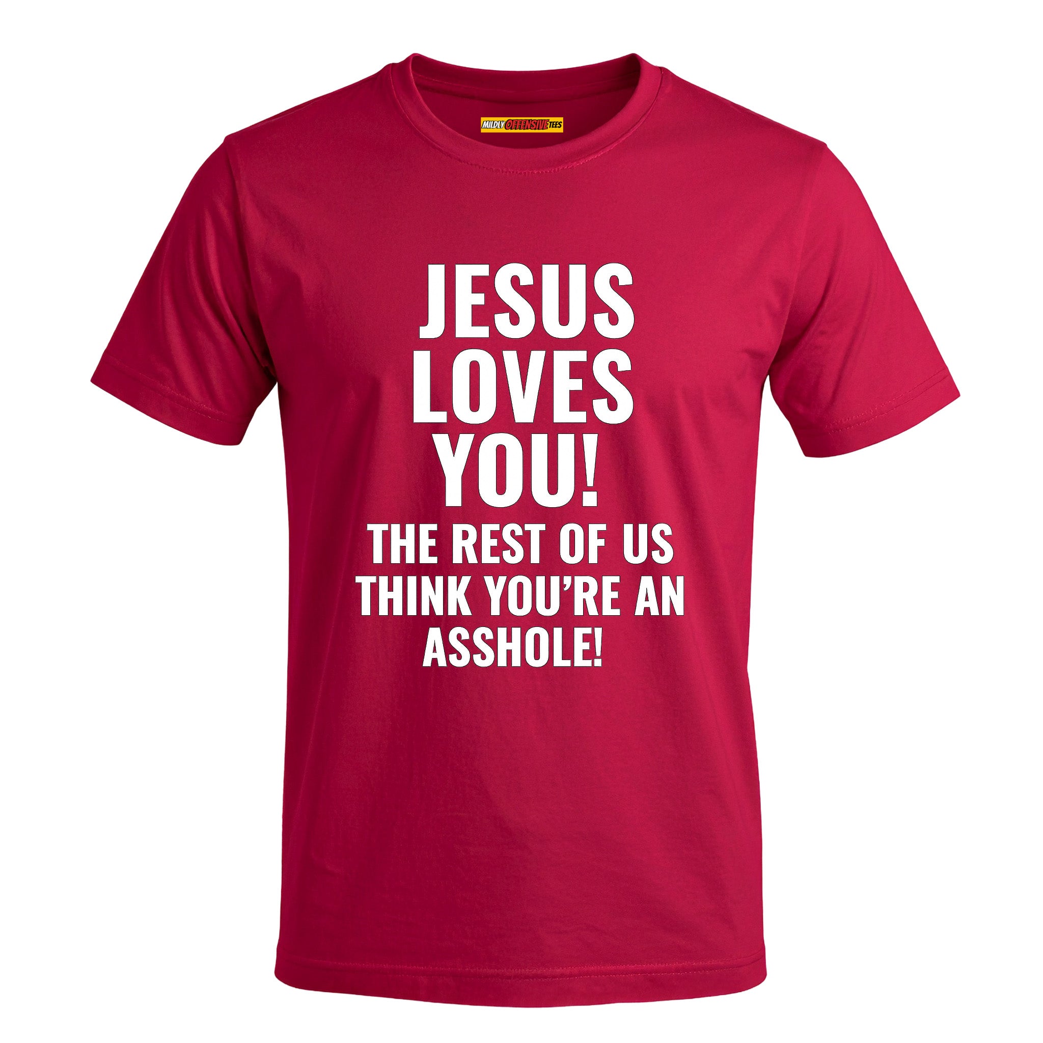 Jesus Loves You The Rest Of Us Think You're An Asshole