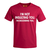 I'm Not Insulting You. I'm Describing You.