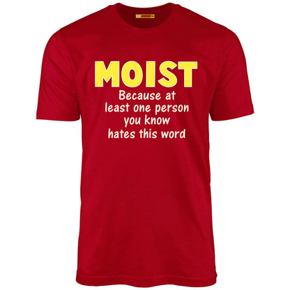 Moist - Because at least one person you know hates this word