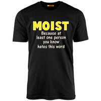 Moist - Because at least one person you know hates this word