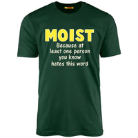Moist - Because at least one person you know hates this word