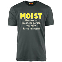 Moist - Because at least one person you know hates this word