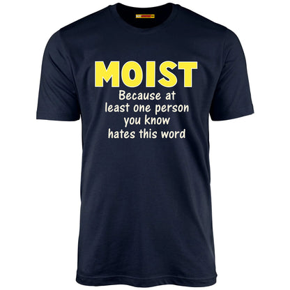 Moist - Because at least one person you know hates this word