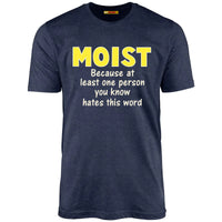 Moist - Because at least one person you know hates this word