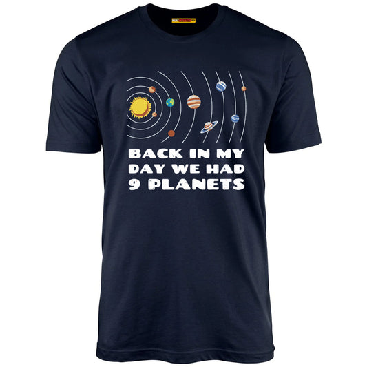 Back in My Day We Had 9 Planets