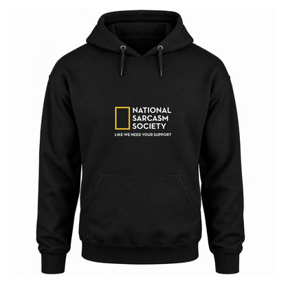 National Sarcasm Society — Fleece Hoodie