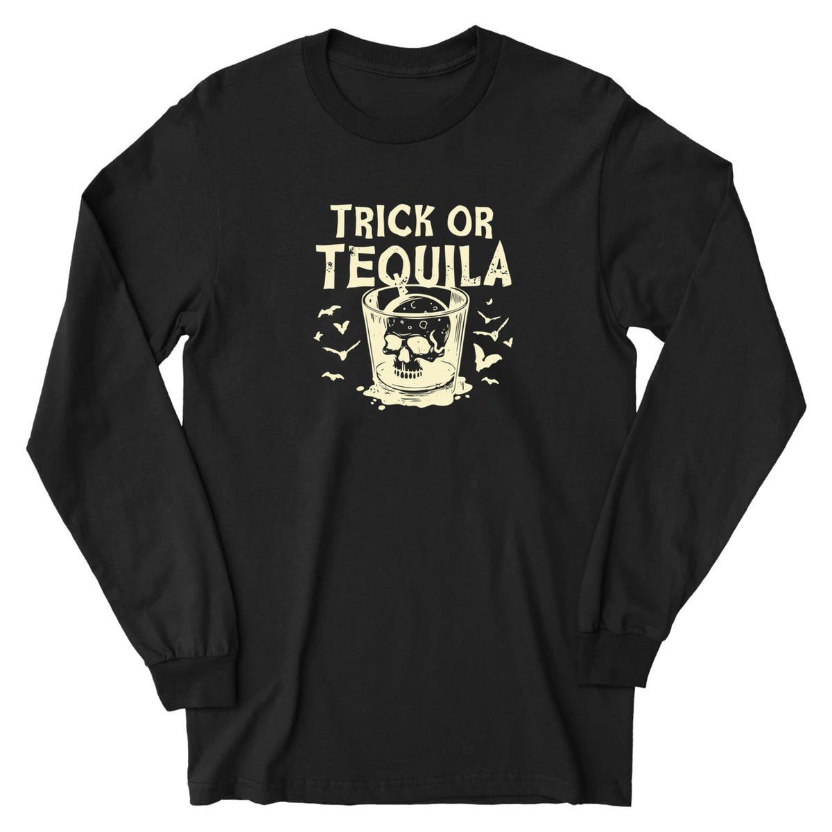 Trick Or Tequila - Long Sleeve Tee