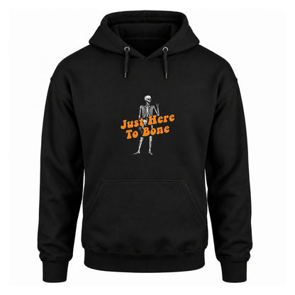 Just Here to Bone - Fleece Hoodie