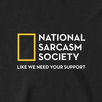 National Sarcasm Society - Long Sleeve Tee