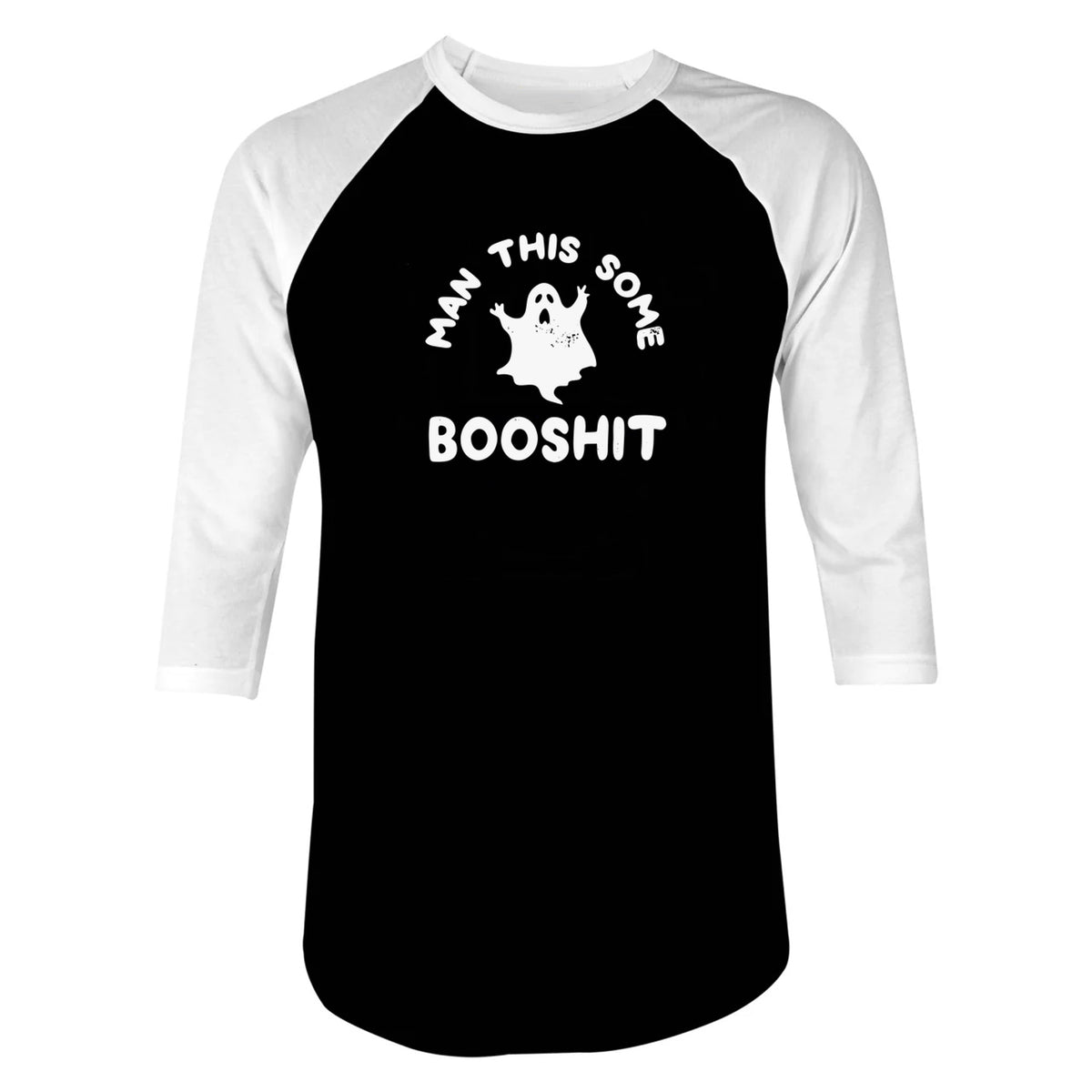 Man This Some Booshit - 3/4 Sleeve Raglan