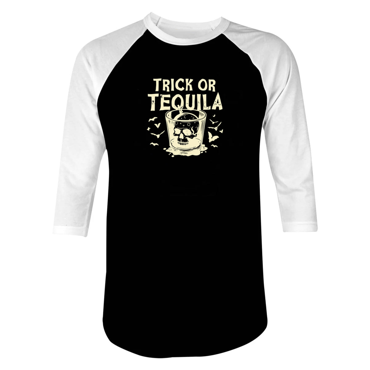 Trick Or Tequila - 3/4 Sleeve Raglan