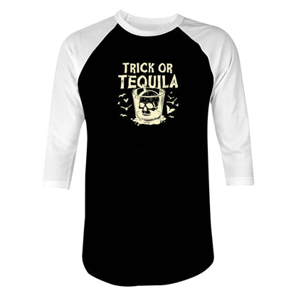 Trick Or Tequila - 3/4 Sleeve Raglan