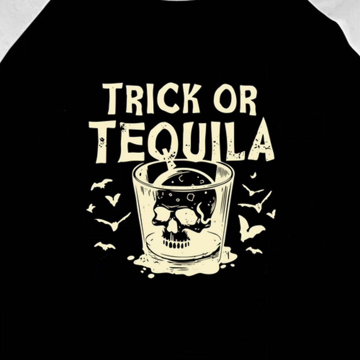 Trick Or Tequila - 3/4 Sleeve Raglan