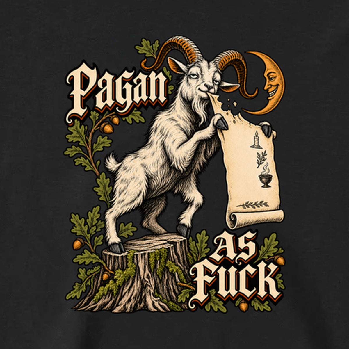 Pagan as Fuck - Long Sleeve Tee