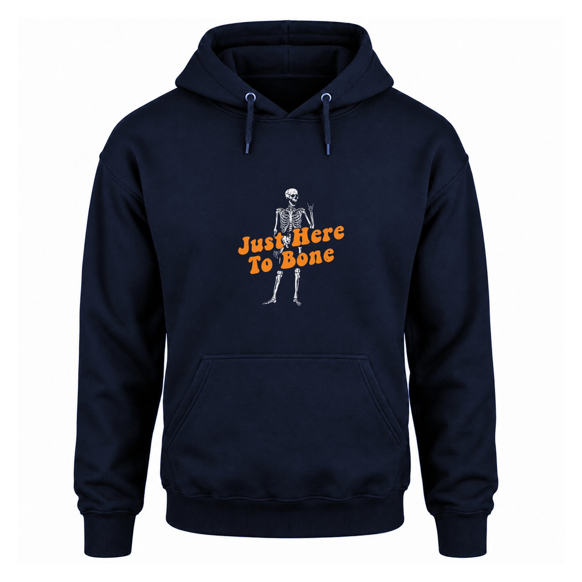 Just Here to Bone - Fleece Hoodie