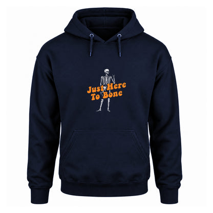Just Here to Bone - Fleece Hoodie