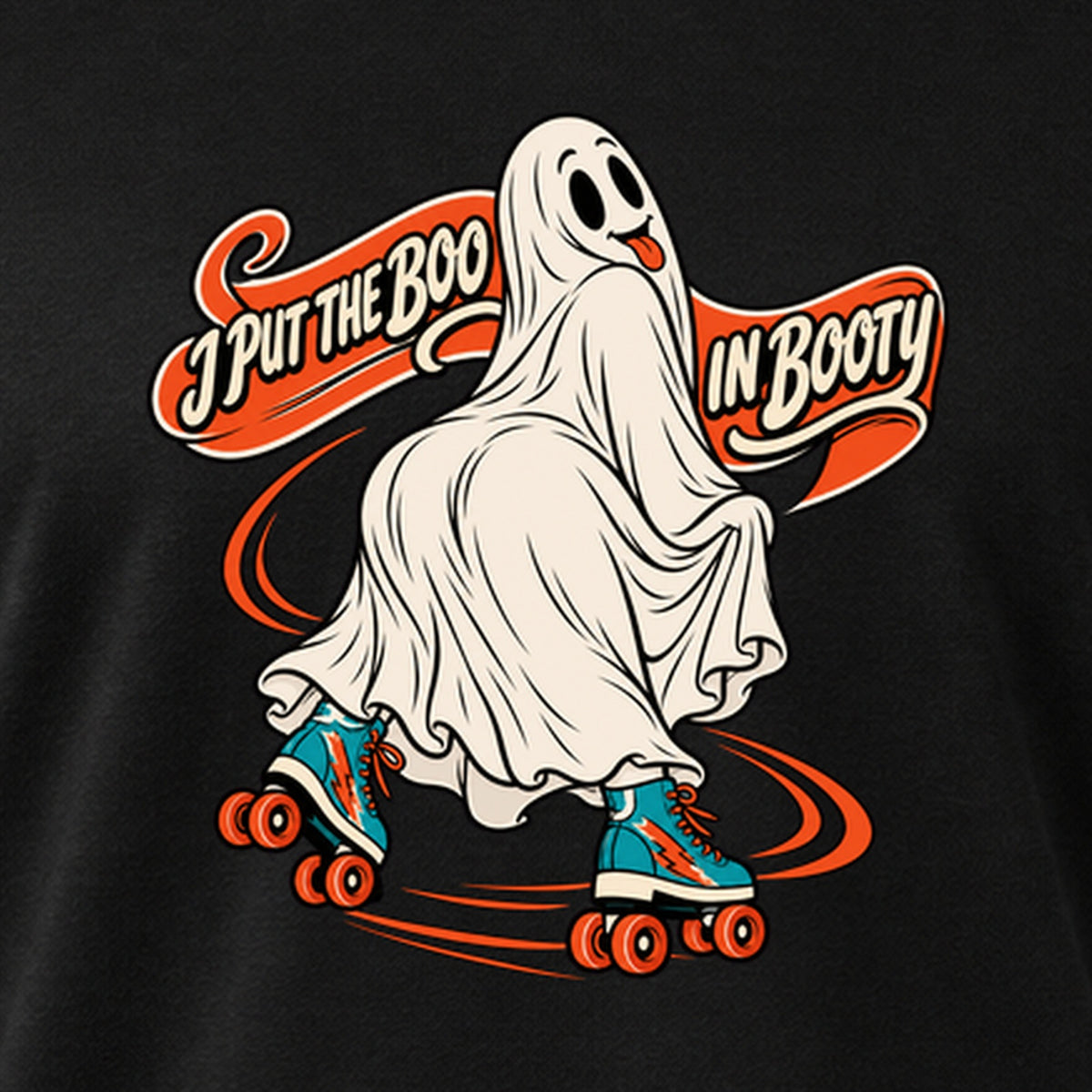 I Put the Boo in Booty - 3/4 Sleeve Raglan