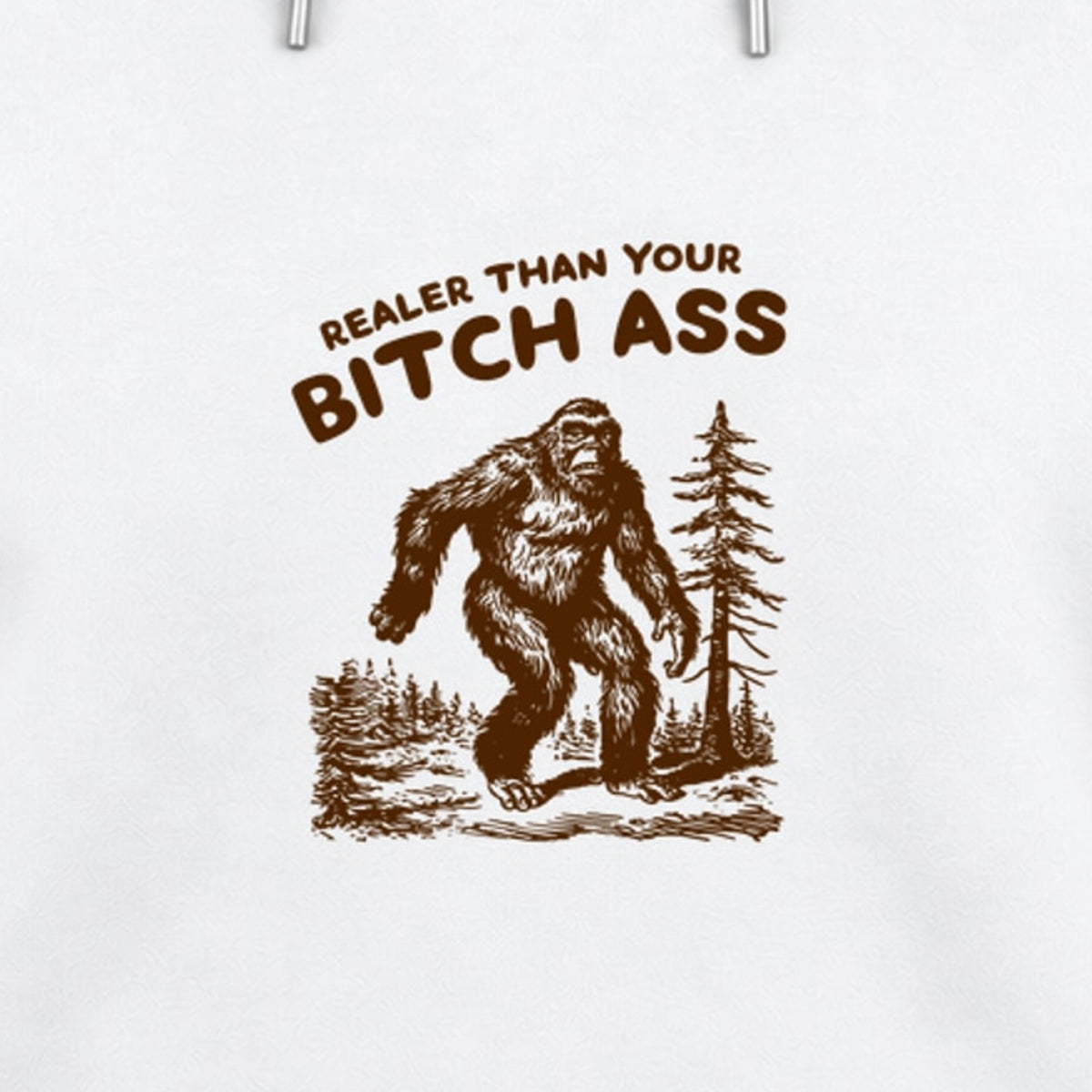 Realer Than Your Bitch Ass - Fleece Hoodie