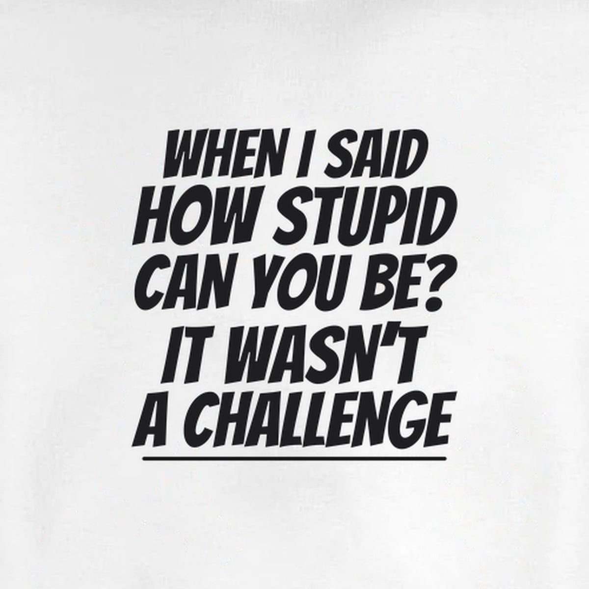 How Stupid Can You Be? - Fleece Sweatshirt